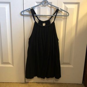 Black tank top